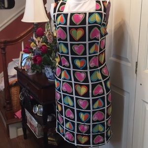 Peter Nygard silk sleeveless dress.